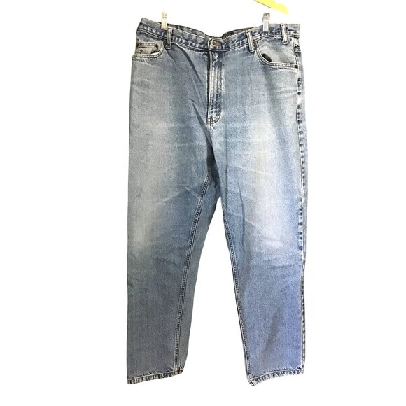 ROUTE 66 - LIGHT WASH STRAIGHT LEG MEN'S JEANS SIZE 40X32 - Picture 1 of 7